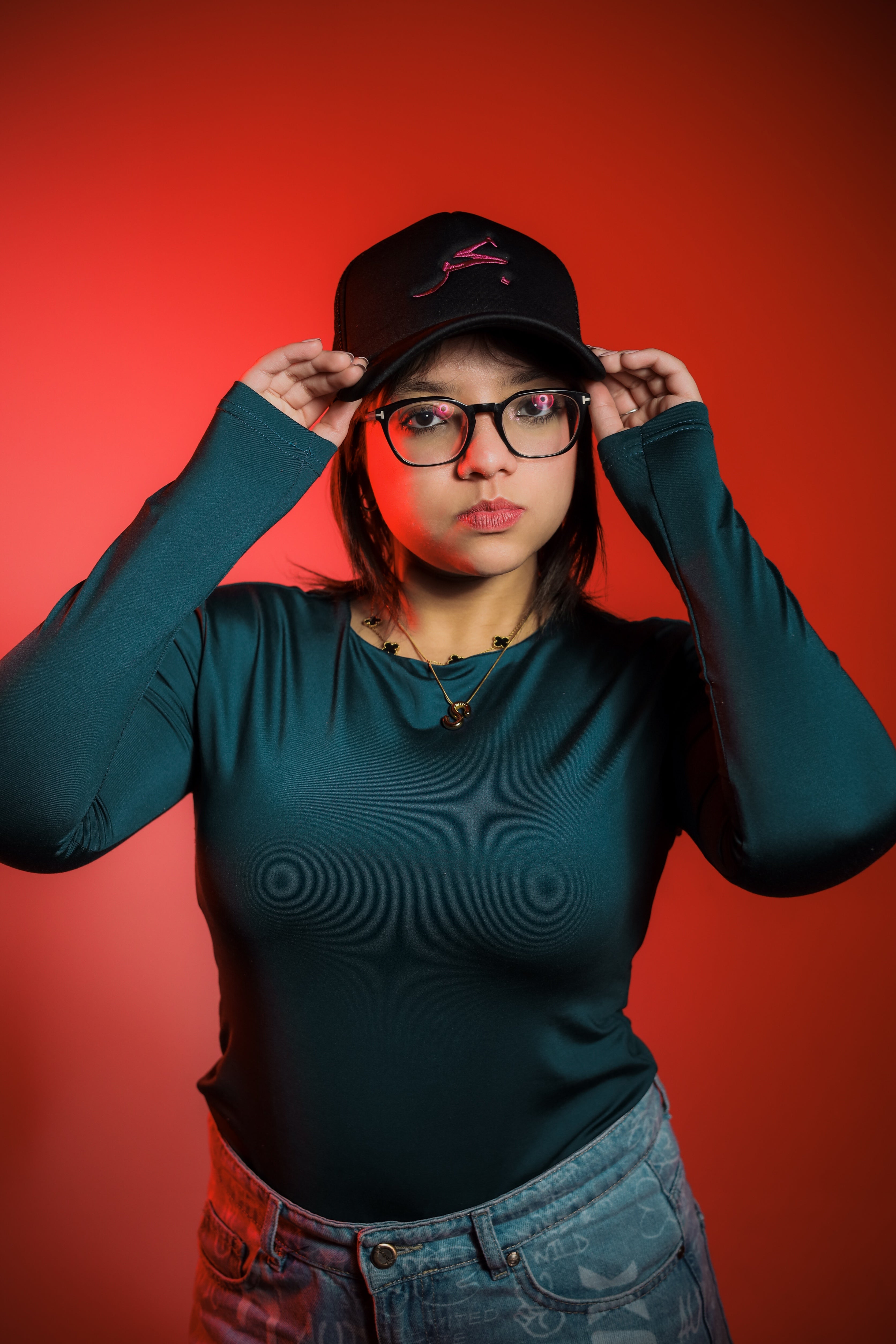 Black x pink  Cap🧢🌊