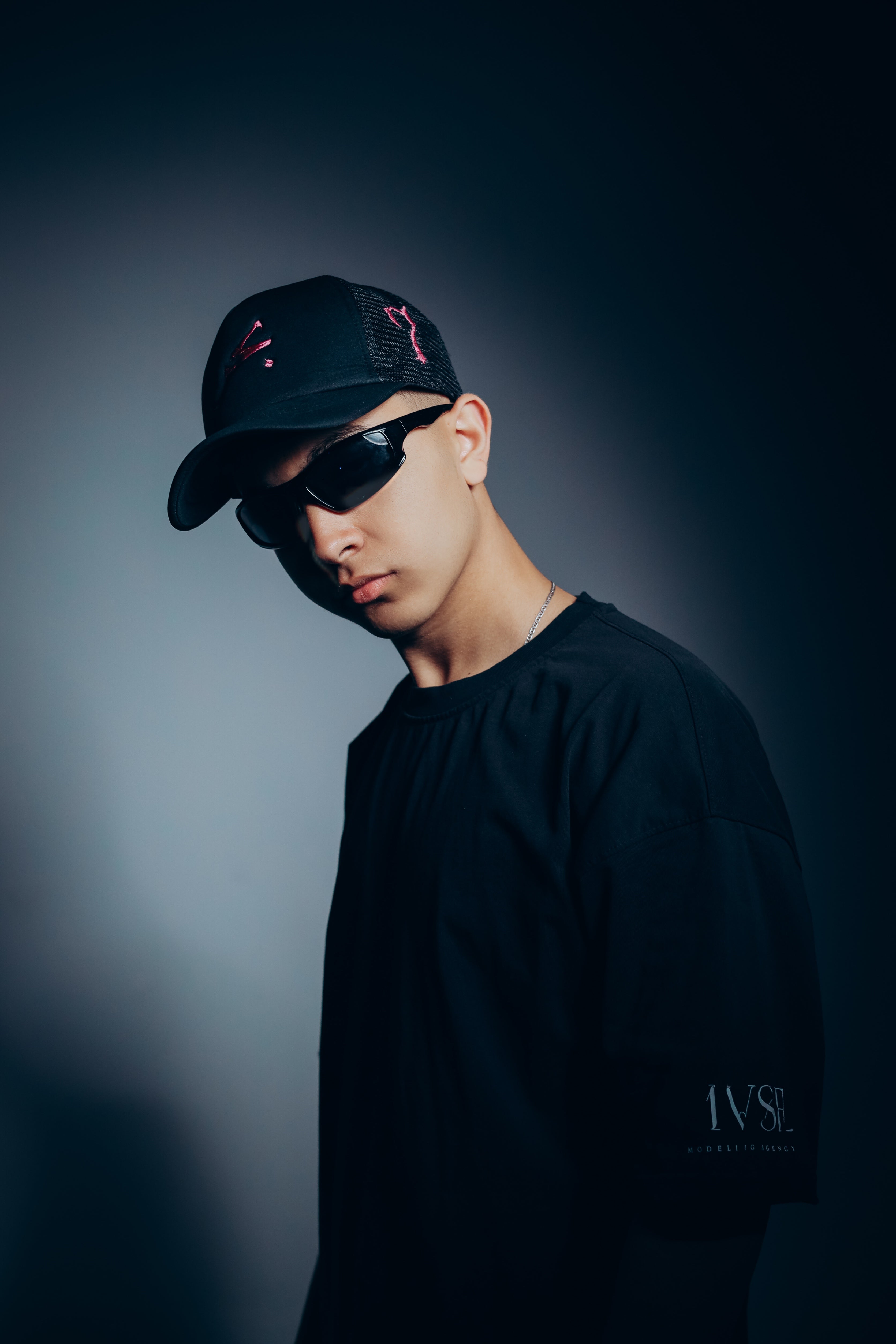 Black x pink  Cap🧢🌊