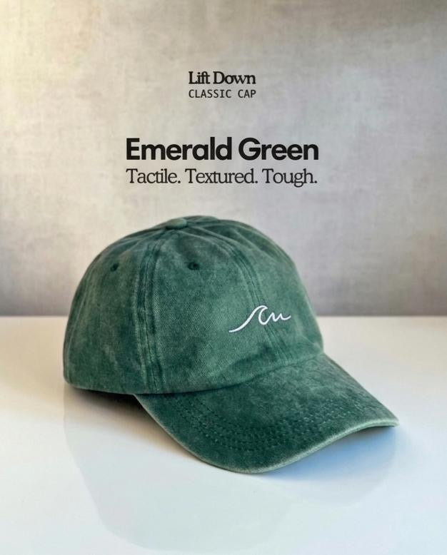 Olive Drift-washed cap✨🧢